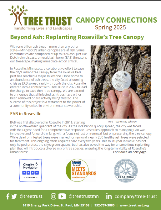 Tree Trust Canopy Connections